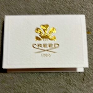 Creed  1760 Luxurious White Box with Gold Emblem. Tester